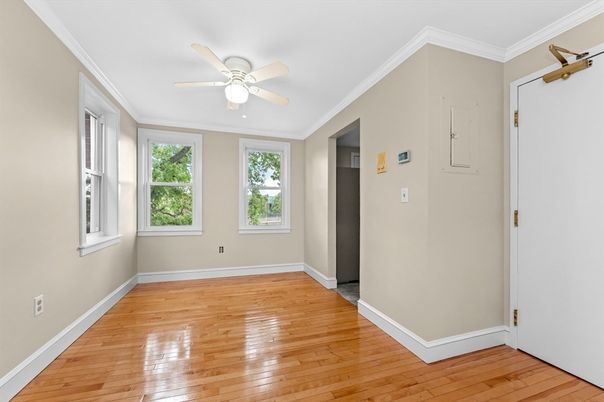 Empty room, Interior, Wood Texture Flooring