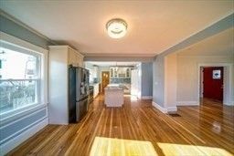 Chandelier, Interior, Kitchen, Pendant Lights, Wood Texture Flooring
