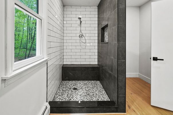 Bathroom, Interior, Wood Texture Flooring