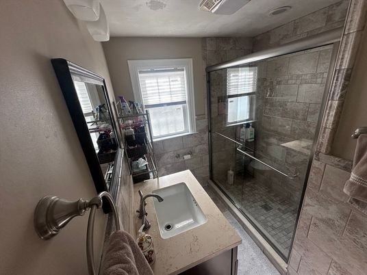 Bathroom, Glass Shower, Interior