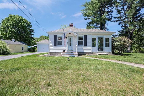 Backyard, Detached Garage, Exterior, Facade, Cape Cod