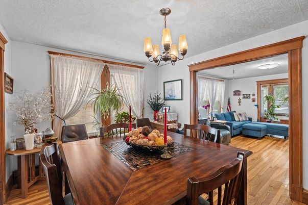 Chandelier, Dining room, Interior, Living room, Wood Texture Flooring