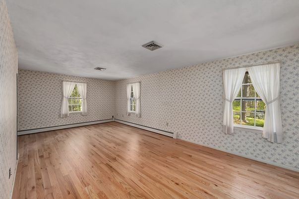 Empty room, Interior, Wood Texture Flooring