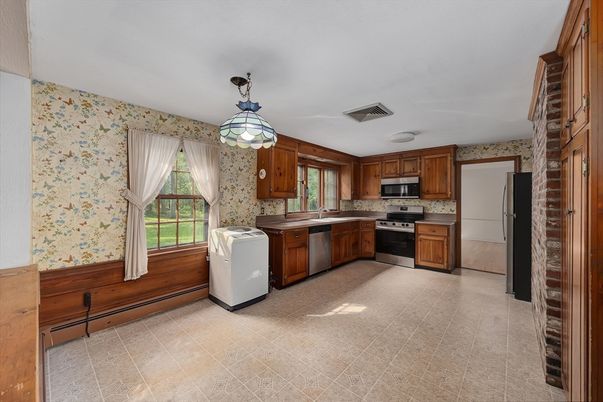 Interior, Kitchen, Stainless Steel Appliances