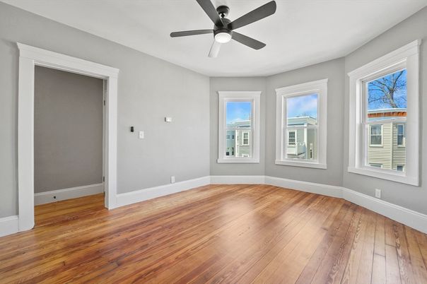 Empty room, Interior, Wood Texture Flooring
