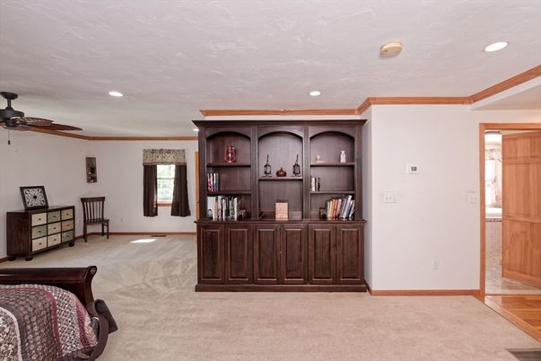 Home Office, Interior, Recessed Lighting
