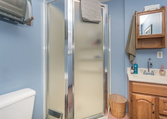 Bathroom, Glass Shower, Interior