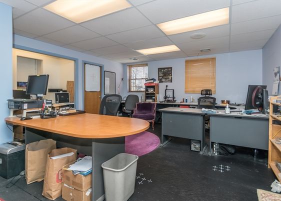 Home Office, Interior, Recessed Lighting