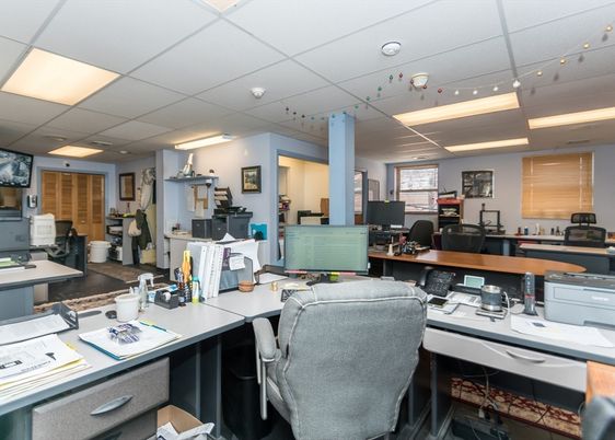 Home Office, Interior, Recessed Lighting