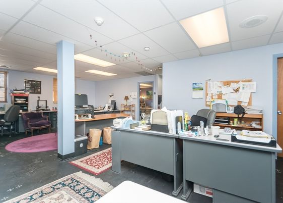 Home Office, Interior, Recessed Lighting