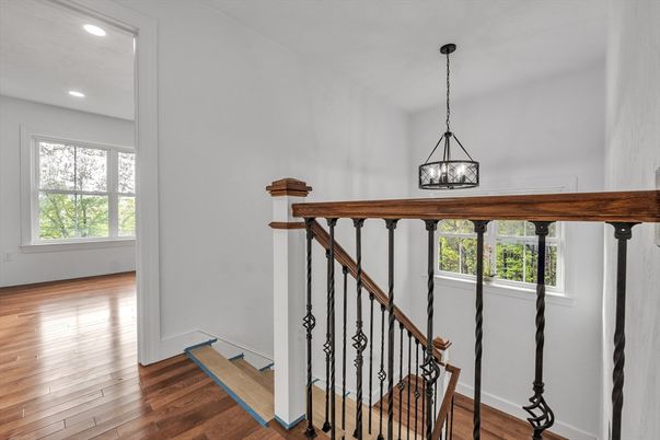 Interior, Pendant Lights, Recessed Lighting, Wood Texture Flooring