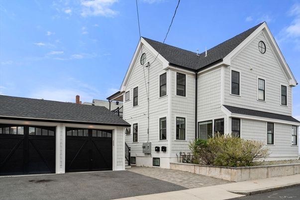 Attached, Detached Garage, Exterior, Facade, Farmhouse