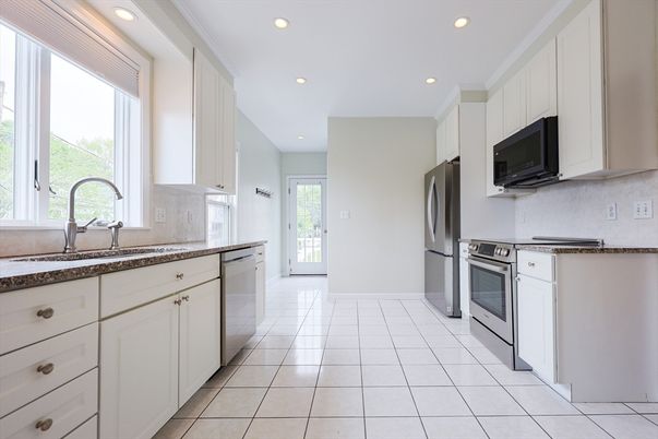 Interior, Kitchen, Recessed Lighting, Stainless Steel Appliances