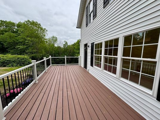 Exterior, Wood Texture Flooring