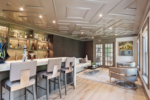 Interior, Recessed Lighting, Wood Texture Flooring