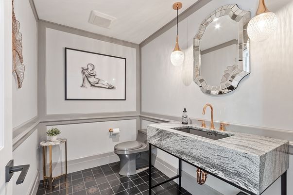 Bathroom, Interior, Pendant Lights