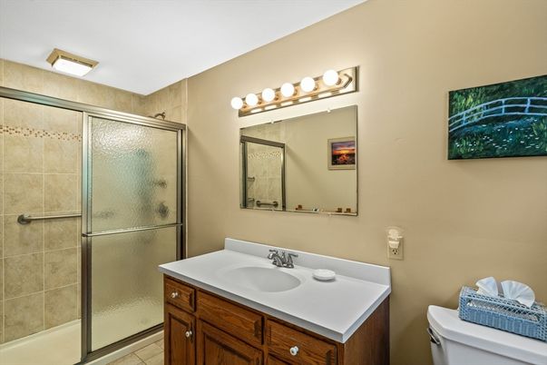 Bathroom, Glass Shower, Interior