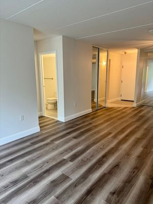 Bathroom, Empty room, Interior, Wood Texture Flooring