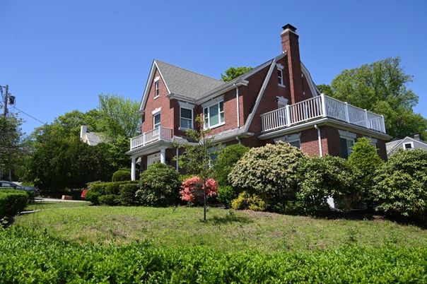 Backyard, Exterior, Facade, Brick Facade, Tudor Revival