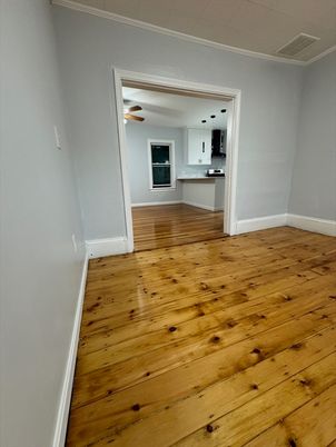 Empty room, Interior, Kitchen, Wood Texture Flooring