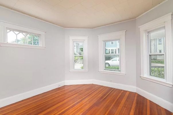 Empty room, Interior, Wood Texture Flooring