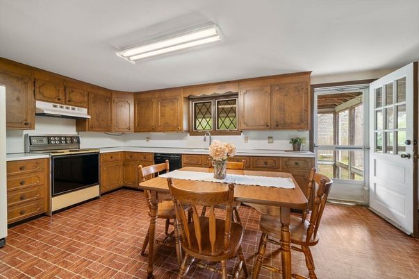 Dining room, Interior, Kitchen