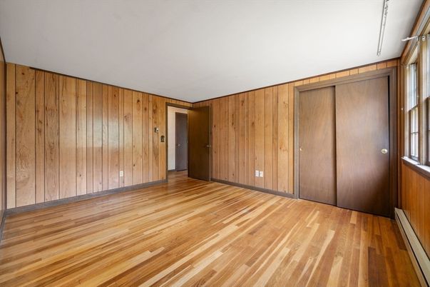 Empty room, Interior, Wood Texture Flooring, Wooden Walls