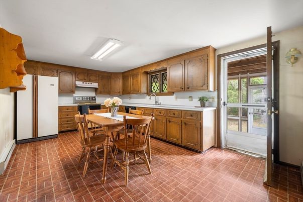 Dining room, Interior, Kitchen