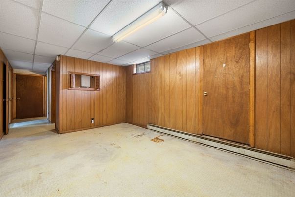 Empty room, Interior, Wooden Walls