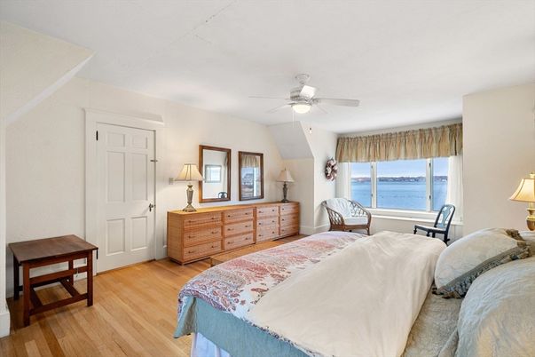 Bedroom, Interior, Water, Wood Texture Flooring