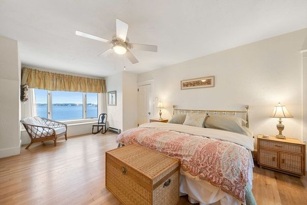 Bedroom, Interior, Water, Wood Texture Flooring