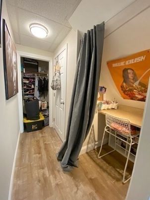 Interior, Walk-in Closets, Wood Texture Flooring