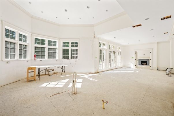 Fireplace, Game Room, Interior, Recessed Lighting