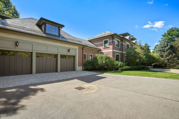 Attached, Exterior, Facade, Brick Facade, French Provincial