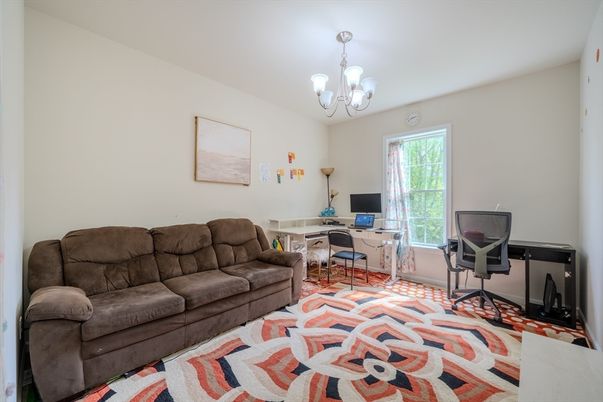 Chandelier, Home Office, Interior