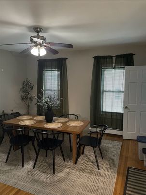 Dining room, Interior, Wood Texture Flooring