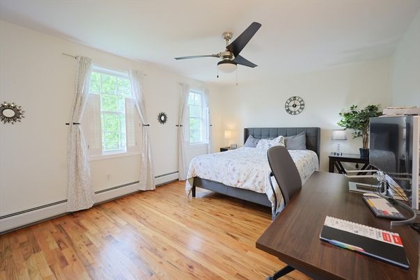 Bedroom, Home Office, Interior, Wood Texture Flooring
