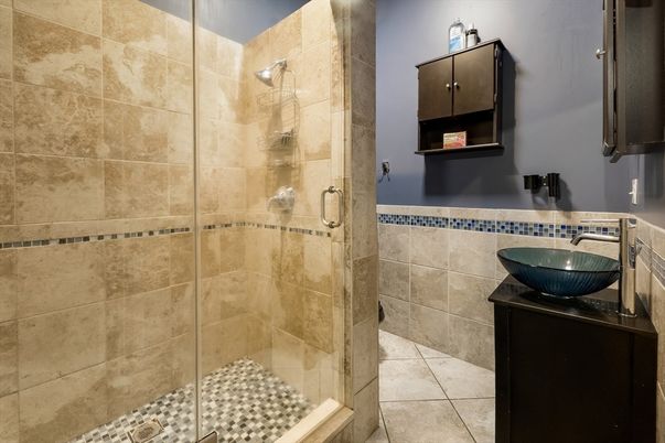 Bathroom, Glass Shower, Interior