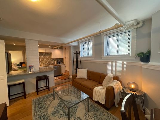 Interior, Kitchen, Living room, Wood Texture Flooring