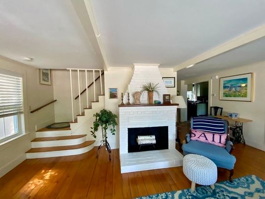 Fireplace, Interior, Wood Texture Flooring