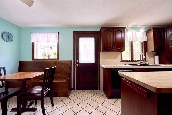 Dining room, Interior, Kitchen