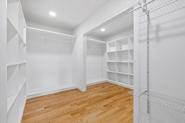 Interior, Recessed Lighting, Walk-in Closets, Wood Texture Flooring