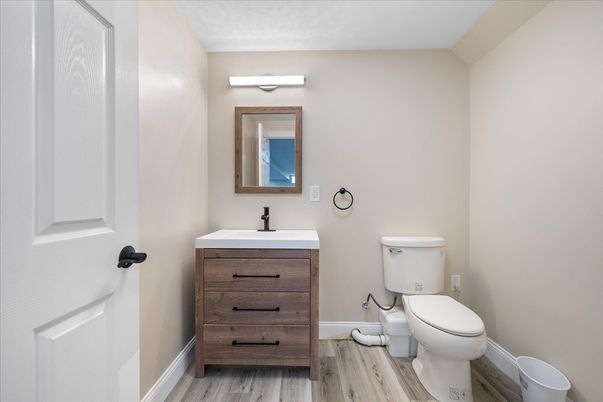 Bathroom, Interior, Wood Texture Flooring