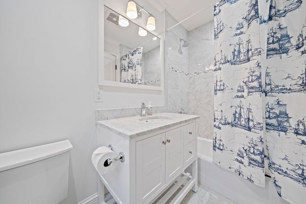 Bathroom, Interior, Marble Walls