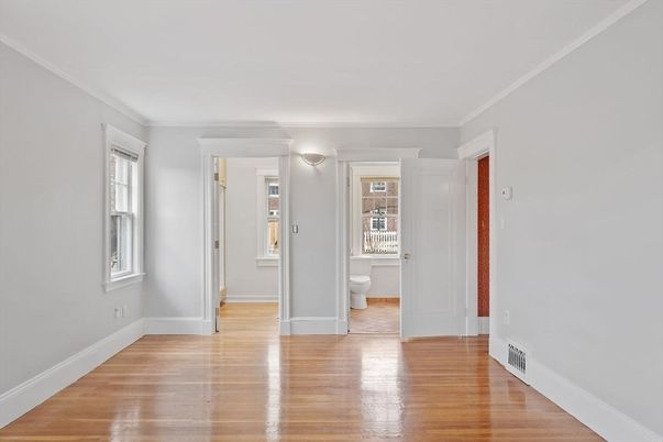Bathroom, Empty room, Interior, Wood Texture Flooring