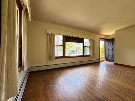 Empty room, Interior, Wood Texture Flooring