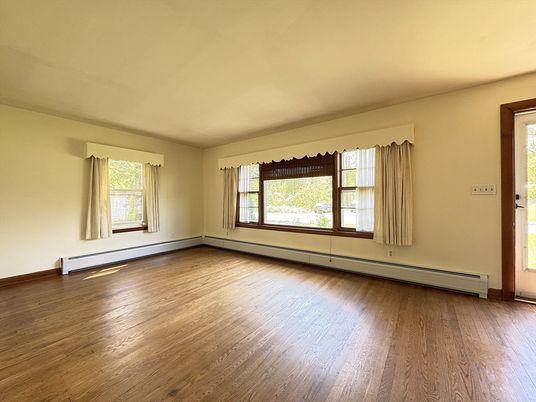Empty room, Interior, Wood Texture Flooring