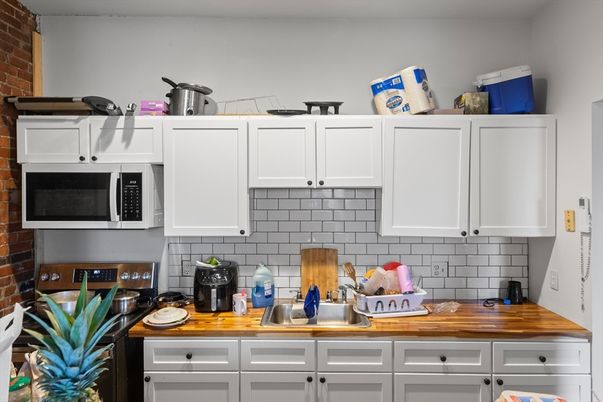 Interior, Kitchen, Stone Walls