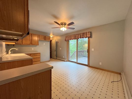 Empty room, Interior, Kitchen