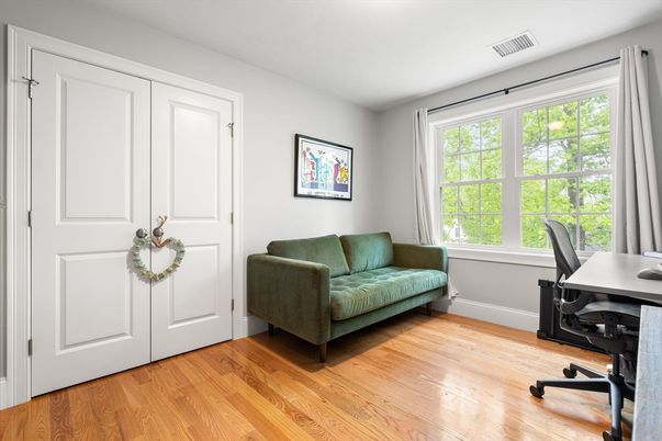 Home Office, Interior, Wood Texture Flooring